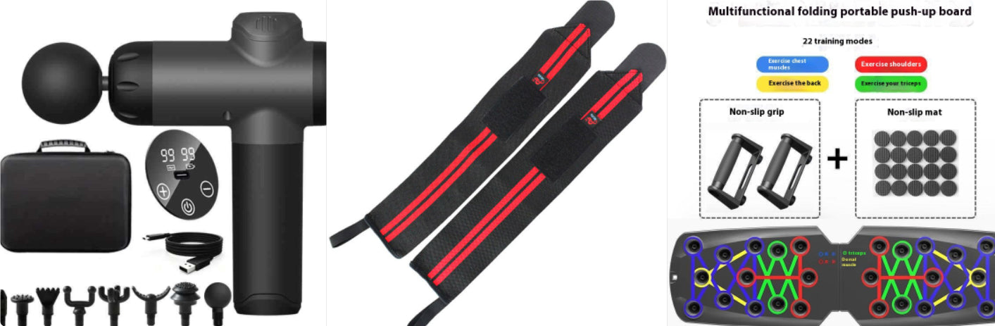 99-Level Deep Tissue Digital Massage Gun with 8 Attachments & Carry Case