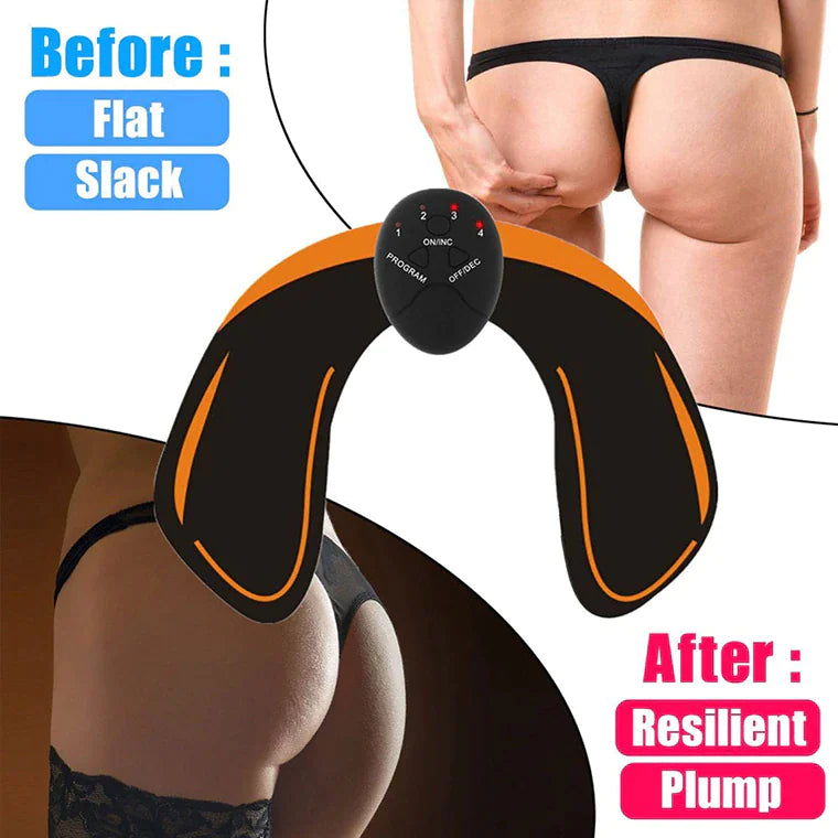 Smart EMS Abs Toning Trainer – Wireless Rechargeable Muscle Stimulator