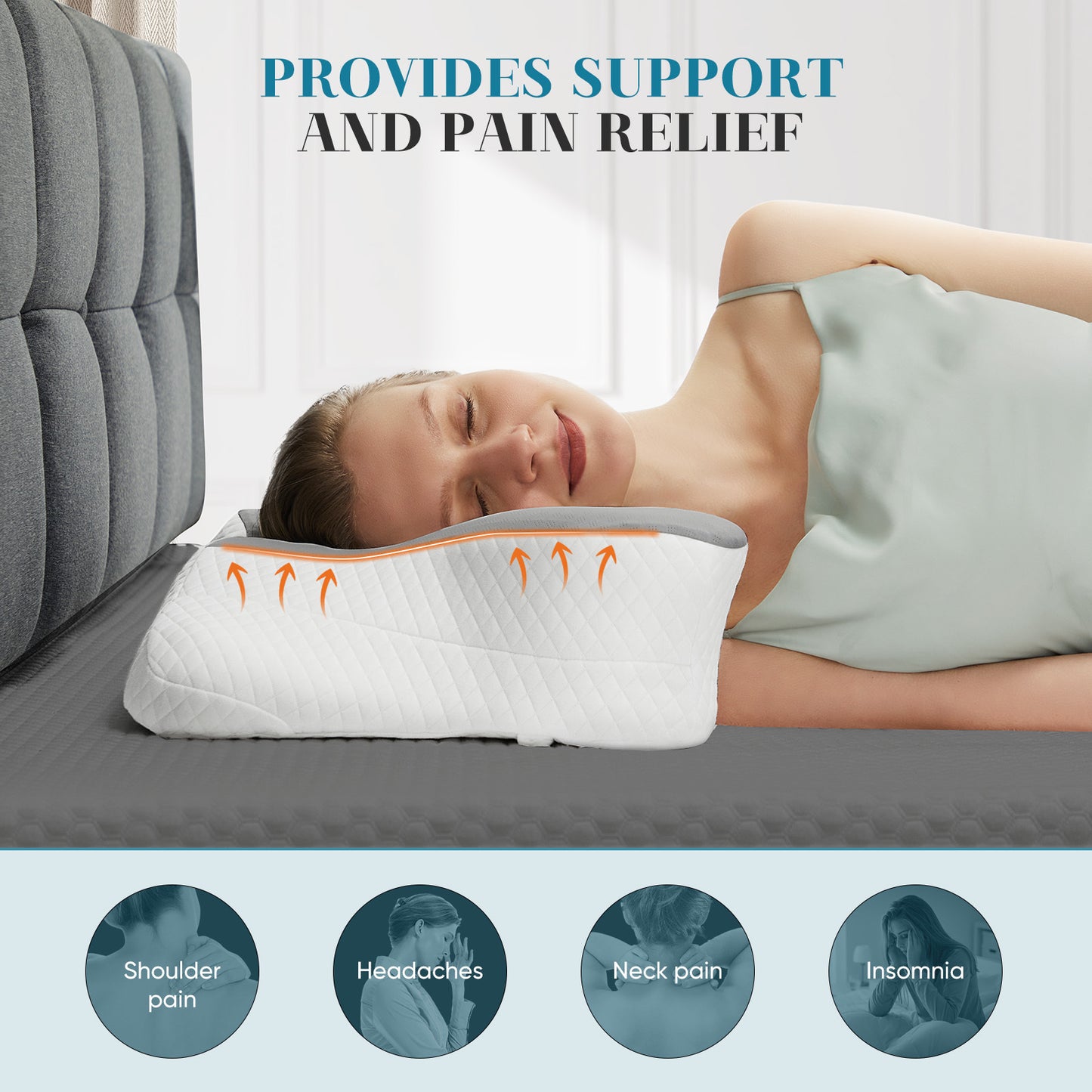 Neck Support Pillow for Sleep