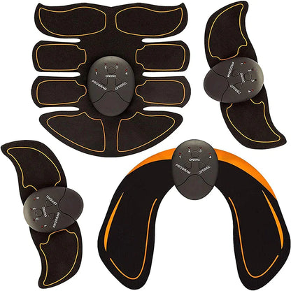 Smart EMS Abs Toning Trainer – Wireless Rechargeable Muscle Stimulator