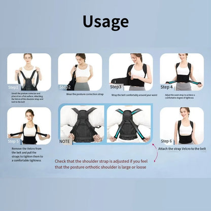 Smart Posture Corrector for Back & Neck Alignment